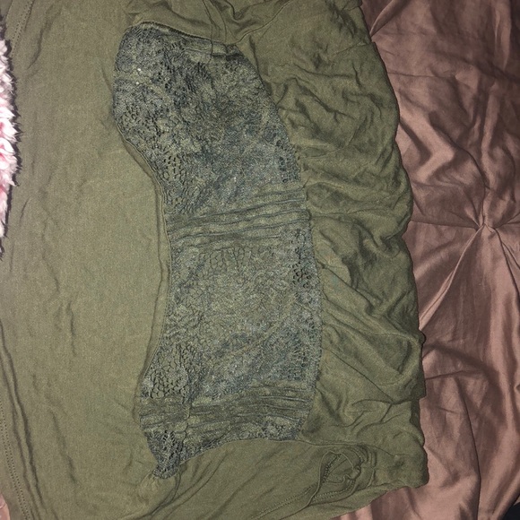 Short Sleeve Green Shirt - Picture 3 of 3